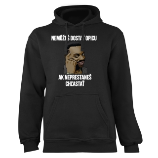 Mikina s potlačou "Nemôžeš dostať opicu"