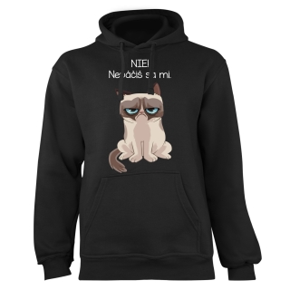 Mikina s potlačou "Nie, nepáčiš sa mi"