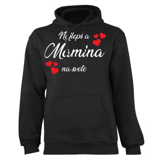 Mikina s potlačou "Najlepšia mamina na svete"