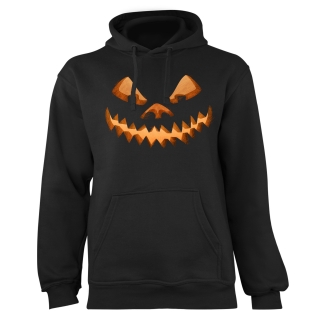 Mikina s potlačou "Halloweenska tvár"