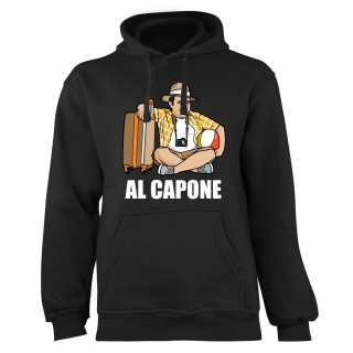Mikina s potlačou "Al Capone"