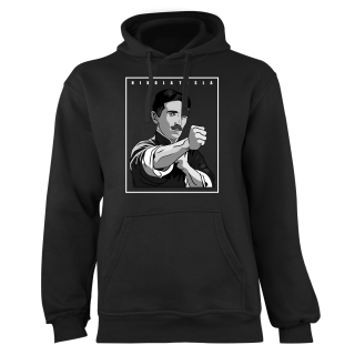 Mikina s potlačou "Nikola Tesla"
