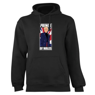 Mikina s potlačou "Prince of Wales"