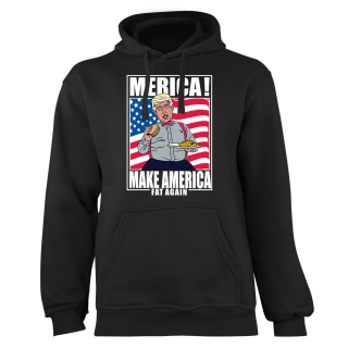 Mikina s potlačou "MERICA!"