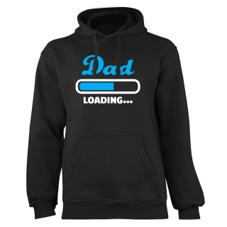 Mikina s potlačou "Dad Loading"