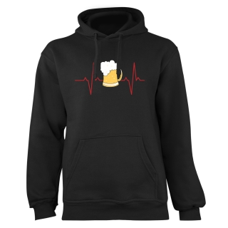 Mikina s potlačou "EKG Pivo"