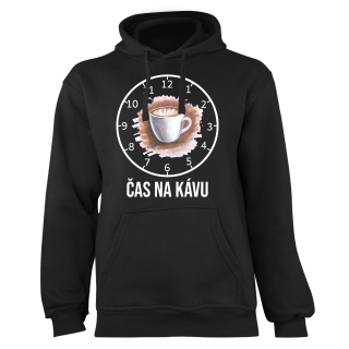 Mikina s potlačou "Čas na kávu"