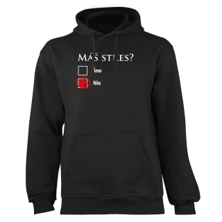 Mikina s potlačou "Máš stres?"