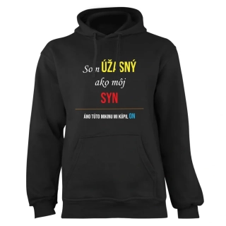 Mikina s potlačou "Som úžasný ako môj syn"