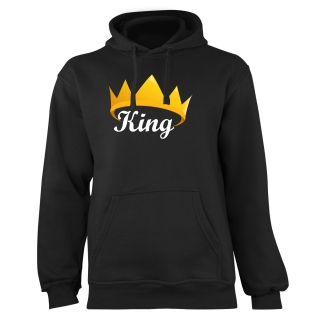 Mikina s potlačou "King"