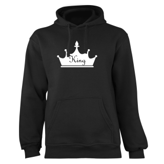 Mikina s potlačou "King"