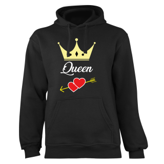Mikina s potlačou "Queen"