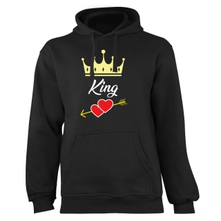 Mikina s potlačou "King"