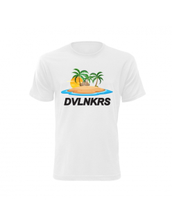 Vtipné tričko s potlačou "DVLNKRS"