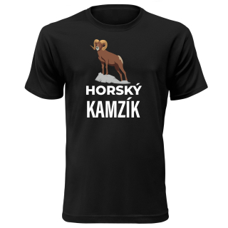 Vtipné tričko s potlačou "Horský kamzík"