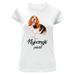 Tričko s potlačou "Najvernejší priateľ - Bígl"