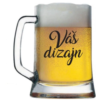 Pivový krígel s potlačou na želanie