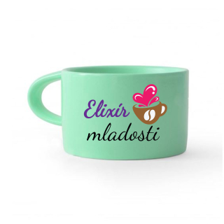 Hrnček makrónka Elixír mladosti