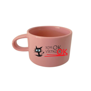 Hrnček makrónka Som OK, všetko je OK