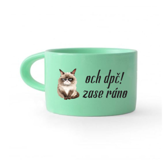 Hrnček makrónka Zase ráno