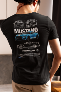 Autičkárske tričko FORD MUSTANG GT500 SHELBY