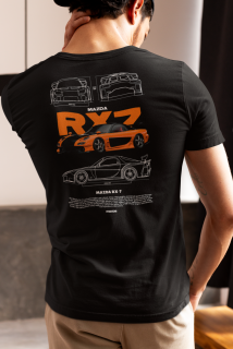 Autičkárske tričko MAZDA RX-7 FANDF