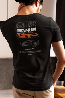 Autičkárske tričko MCLAREN 720S ORANGE
