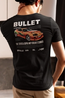 Autičkárske tričko TOYOTA SUPRA MK4 BRIAN