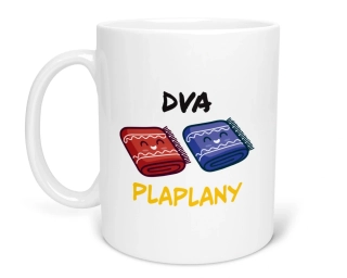 Hrnček s potlačou "Dva plaplany"