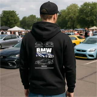 Mikina s potlačou BMW M3 GTR