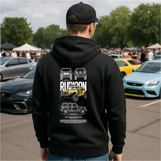 Mikina s potlačou RUBICON YELLOW