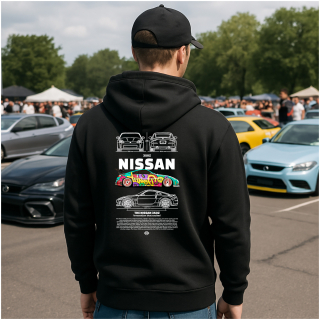 Mikina s potlačou Nissan 350z