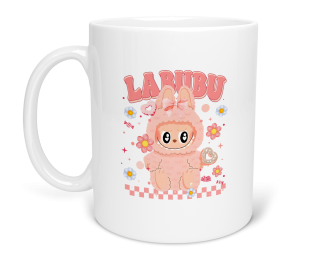 Hrnček s potlačou LABUBU 2