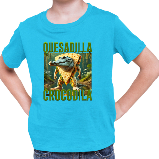 Tričko Italian Brainrot Quesadilla Crocodilla