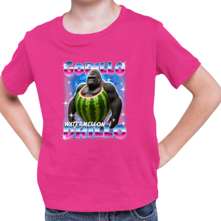 Tričko Italian Brainrot Gorillo Watermelon drillo