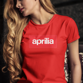 VÝPREDAJ Tričko s potlačou "aprilia" 2