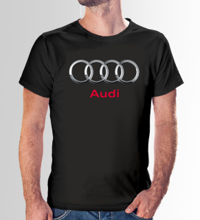 VÝPREDAJ Tričko s potlačou "Audi"
