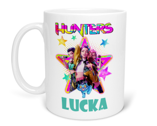 Hrnček s potlačou HUNTERS s menom na želanie