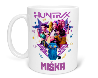 Hrnček s potlačou HUNTRIX s menom na želanie