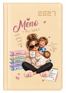 Personalizovaný diár s menom 2027 - Môj diár