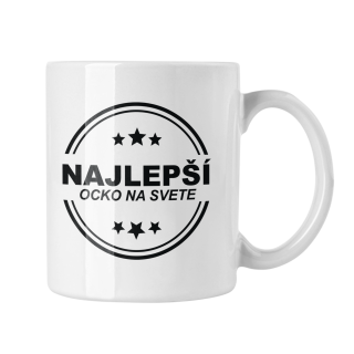 Hrnček s potlačou Najlepší ocko na svete