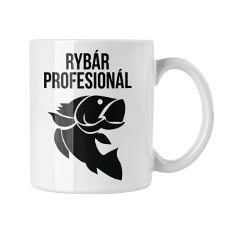 Hrnček s potlačou Rybár Profesionál