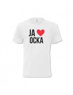 Vtipné tričko s potlačou "Ja ľúbim ocka"