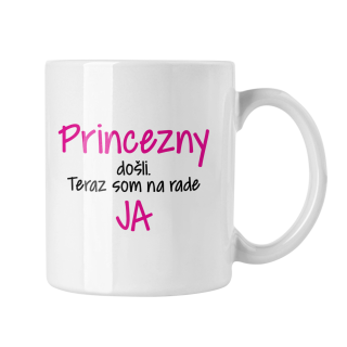 Hrnček s potlačou Princezny