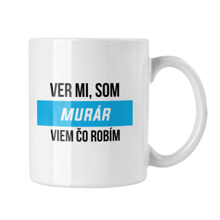 Hrnček s potlačou Ver mi