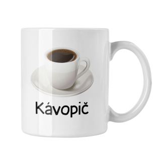 Hrnček s potlačou Kávopič