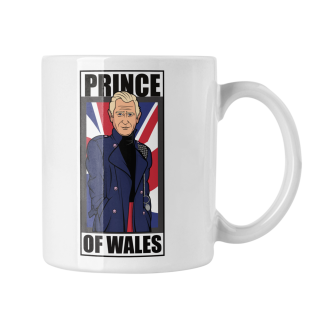 Hrnček s potlačou Prince of Wales