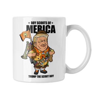 Hrnček s potlačou Trump The Scout Boy