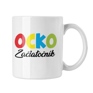 Hrnček s potlačou Ocko Začiatočník