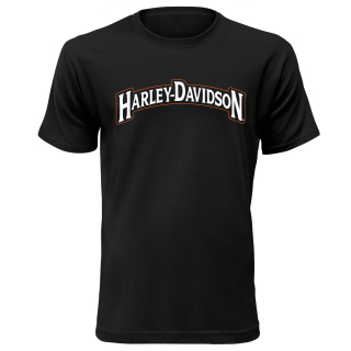 Motorkárske tričko s potlačou "Harley-Davidson"